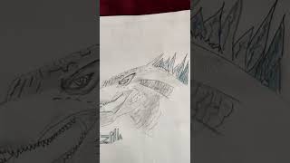 GODZILLA👌👌3D drawing in Godzilla song#godzilla#drawing#godzilladefenceforce#3ddrawing.