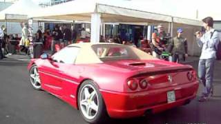 Ferrari 355 F1 Spider loud tunnel sound - aftermarket exhaust