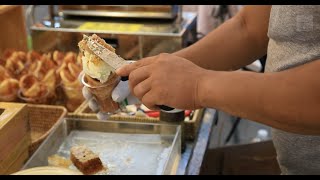 South Korea STREETFOOD Myeong Dong STREET FOOD HD canon 6d film