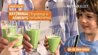 Nutribullet trintuvas su priedais