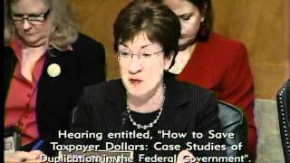 Senator Collins Questions the Administration's Proposed Changes to Federal Contracting Practices