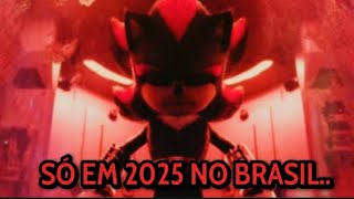 TRISTE....PARAMOUNT CONFIRMA QUE SONIC 3 SÓ LANÇA EM 2025 NO BRASIL... | 🦊TAILS NEWS🦊