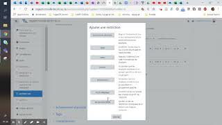 Comment modifier les paramètres d'un test dans Moodle pour restreindre l'accès par groupe et dates ?