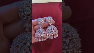 Beautiful American diamond jhumka💞💞