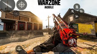 WARZONE MOBILE ON MAX GRAPHICS 60FPS SMOOTH ANDRID GAMEPLAY