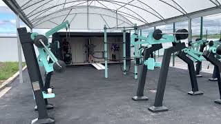 How to integrate best in class indoor equipment into an outdoor fitness area