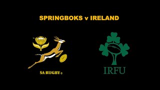 Springboks v Ireland