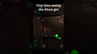 First time seeing the ghost girl  #funnymoments #gaming #lethalcompany