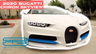 2020 Bugatti Chiron Skyview - Protective Film Solutions