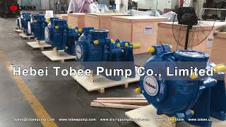 4 sets TH6X4E Pumps and 2 set Underflow Rubber Pumps