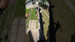 Rooftop Parkour POV #shorts