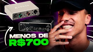 MELHORES INTERFACES DE CUSTO BENEFICIO (Argent One x Behringer UMC22 x Teyun Q22)