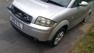 Remove front Bumper/intercooler on Audi A2 1.4 tdi