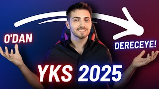 YKS 2025: 9 MADDEDE 0'DAN DERECEYE! 🔥 (TYT - AYT Dengesi, Günlük Rutin...) | #yks2025