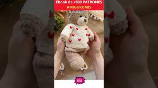 Ebook de +500 PATRONES AMIGURUMIS #crochet #amigurumi #patronesamigurumis #crochetera