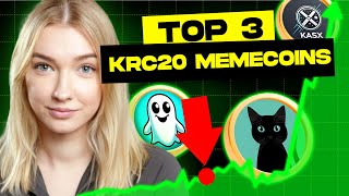 3 MemeCoins EXPLODING on KRC20 Right Now!