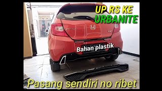 Detail pemasangan DIFFUSER Urbanite Brio RS || Vidio real dari pembeli