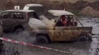 Off road 4x4 Crashes Fails Wins in Mud Bog