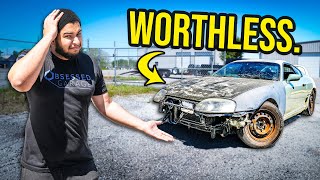 I Bought A WORTHLESS Toyota Supra And It's Worse Than You Can Imagine