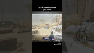 Do y’all trickshot last in 1v1s? #mw3 #foryou #callofduty #cod #clips #1v1 #like #subscribe #shorts