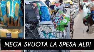 MEGA SVUOTA LA SPESA XXL DA ALDI 320€