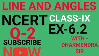 LINE AND ANGALS NCERT CLASS IX Q.2