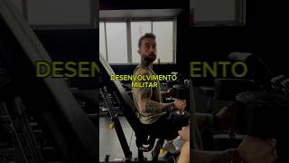 Desenvolvimento militar!🔥 Dicas pra não errar mais nesse exercício! #foryou #treino #dicasdetreino