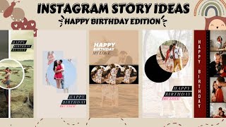 5 Creative Birthday Stories For Instagram