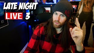 Late Night Live Q&A Vegan Zombie 3 Events of the Day