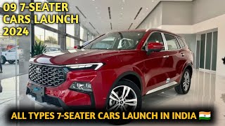 09 All Types 7-Seater Cars With Launch Date In India 2024 | Price, Features | Upcoming 7 Seater Cars