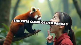 The Cute Climb of Red Pandas