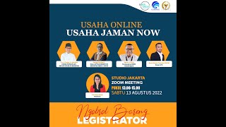 NGOBROL BARENG LEGISLATOR - Usaha Online, Usaha Jaman Now