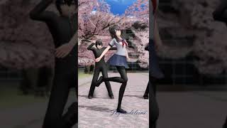 [MMD Yandere Simulator] Boom boom boom #short #shorts #yanderesimulator #trend #ayanoxbudo #boomboom