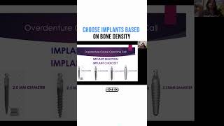 Choosing Implants Based on Bone Density