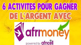 comment  gagner de l'argent avec africell