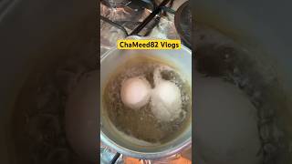 Boiling 2 Eggs #asmr #shortvideo #youtubeshorts #video #egg #shorts #satisfying #video