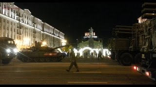 Москва 5 мая 2016. Репетиция Парада Победы. Проход техники. Ч.1