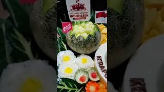 peringatan 77th HUT RI tumpeng puding