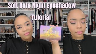 Chatty Affordable Soft Pink Date Night Eyeshadow Tutorial | Milani Gilded Flora Palette