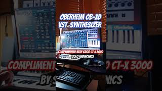 Oberheim OB-Xd VST with Casio CT-X 3000 @soloharmonicsrobj8246