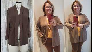 Diy - Corte e costura de cardigan de malha - aula 375