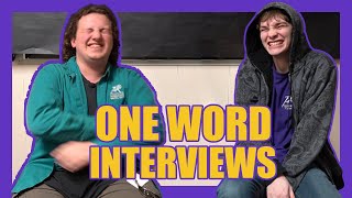 One Word Interviews || Barney Boiz