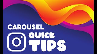 Wanting to make incredible carousels? Start by catching this quick tips!