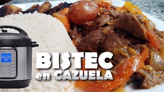 Instant Pot Bistec en Cazuela (a Modern Take on Cuban Steak Casserole)