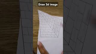 Draw 3d image 👌👌#drawing #artdrawing #art #short #viral