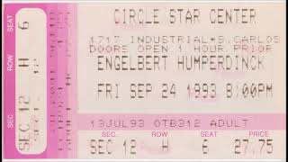 Engelbert Humperdinck -  Circle Star Center,  San Carlos, CA.  September 24, 1993