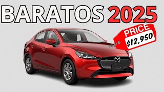 Los 6 autos NUEVOS más BARATOS 2024-2025