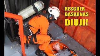 Uji Kompetensi Rescuer BASARNAS Surabaya