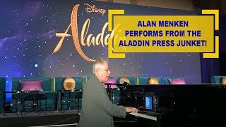 Alen Menken Performs A Medley of Songs!