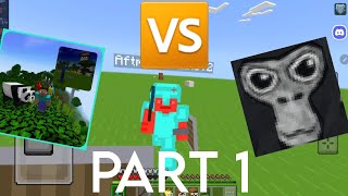 @Findowry VS @TahaVr12 - Minecraft - Part 1 (Note: Epilepsy Warning ⚠️)